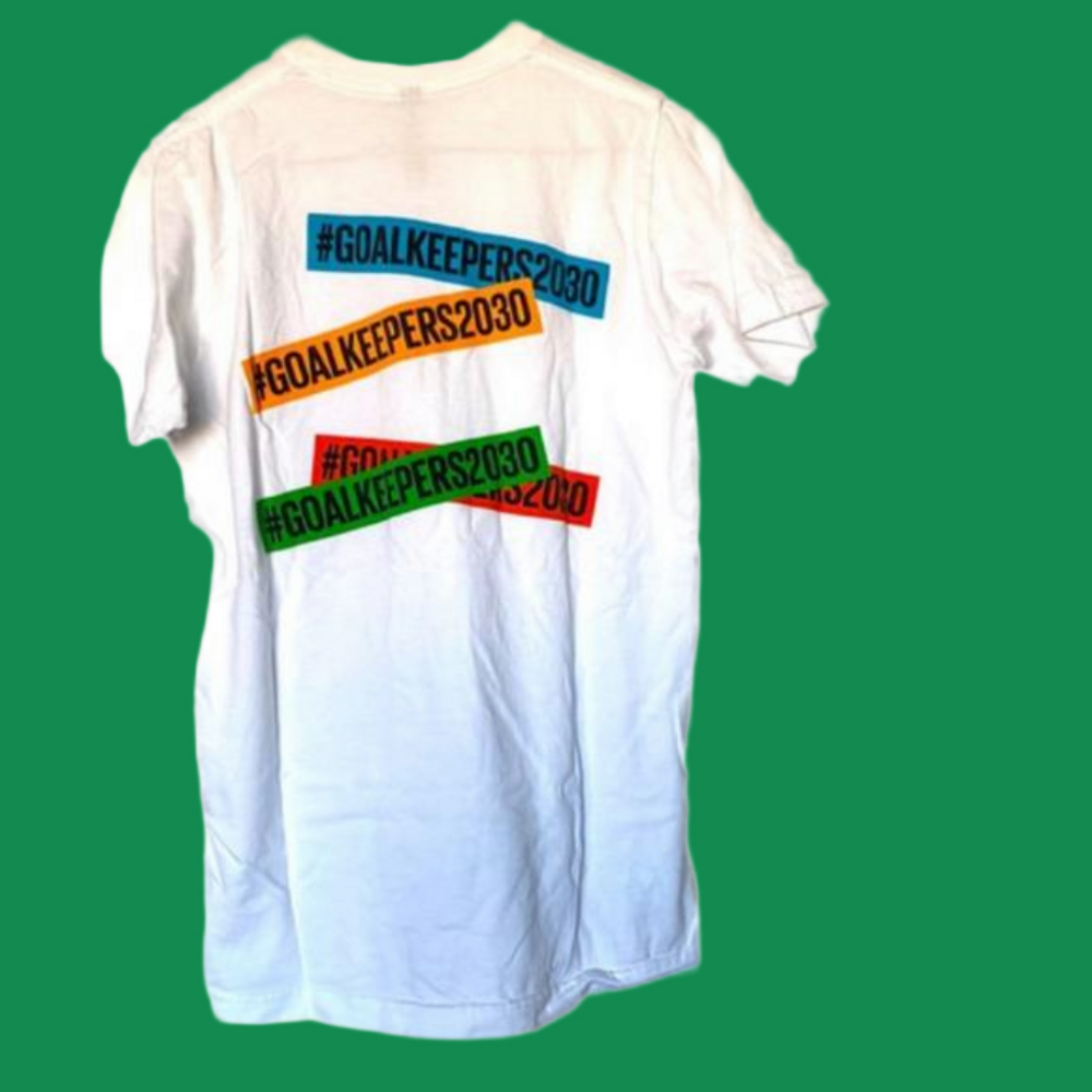RARE United Nations Goalkeepers Shirt unisex size small